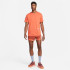 Camiseta trail Nike Homem de Dri-FIT Laranja