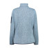 Casaco CMP Mulher Malha Melange-Tech Blue