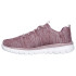 Sapatilhas Skechers Graceful-Twisted For Mulher Malha malva e branca/ Guarnição malva