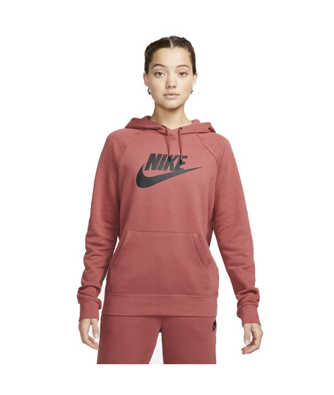 Moletom Nike Mulher Essencial Canyon Rust
