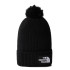 Chapéu com pompom The North Face Caixa com logótipo BK