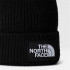 Chapéu com pompom The North Face Caixa com logótipo BK