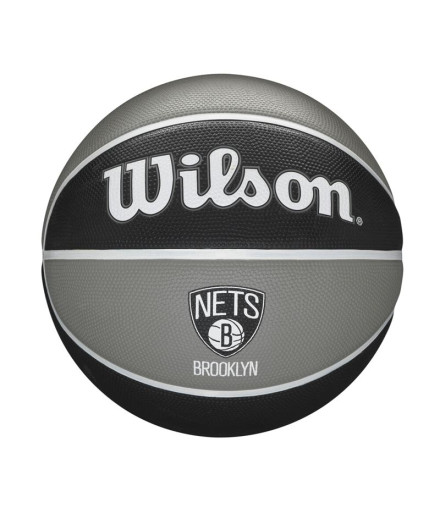 Bola de basquetebol Wilson NBA TEAM TRIBUTE BRO NETS Preto