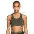 Sutiã esportivo Nike Mulher Dri-FIT Swoosh Verde
