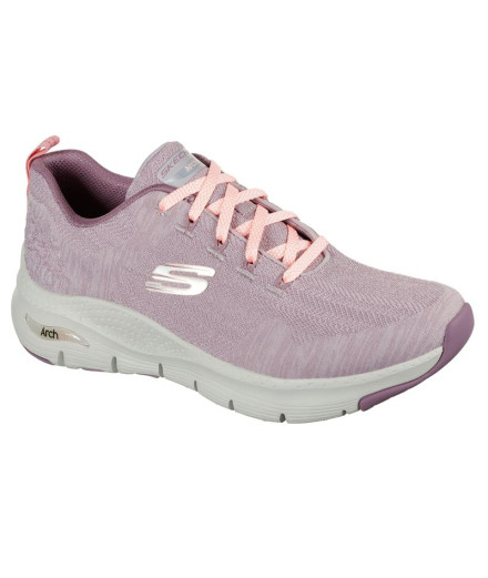 Sapatilhas Skechers Arch Fit - Comfy Wav Mulher Malha...