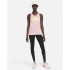 Camiseta Nike Mulher sem mangas Dri-Fint cor-de-rosa