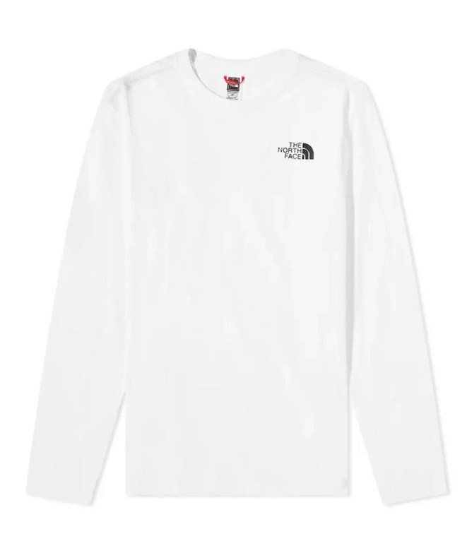 T-Shirt de manga comprida The North Face Red...
