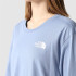Camisola The North Face Simples Dome Folk Feminina Blu