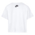 T-shirt Nike Knit Girls Branco