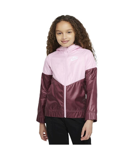 Casaco Nike Menina com Capuz Sportswear Windrunner PK