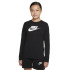Camiseta Nike Menina Roupa desportiva de manga comprida BK