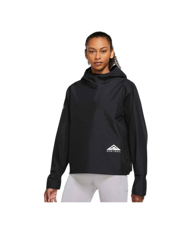 Moletom trail Nike Mulher com capuz em...