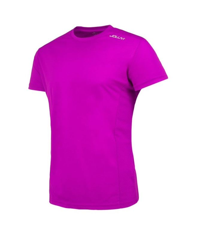 Camiseta running Joluvi rosa do Duplex Homem