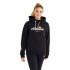 Moletom com capuz Ellesse Ascellare Mulher Preto