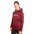 Moletom com capuz vermelho de montanha Trangoworld Poppi Mulher