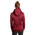 Moletom com capuz vermelho de montanha Trangoworld Poppi Mulher
