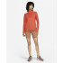 Camiseta trail Nike Manga comprida laranja Dri-FIT Element Mulher