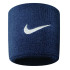 Pulseiras de pulso de fitness Nike Swoosh Azul Marinho