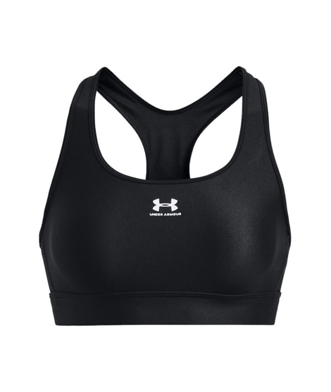 Sutiã esportivo Under Armour heatGear Mid preto...