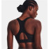 Sutiã esportivo Under Armour heatGear Mid preto Mulher