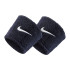 Pulseiras de pulso de fitness Nike Swoosh Azul Marinho