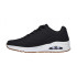 SapatilhasSkechers Uno - Stand On Air Homem Preto Durabuck/Trim