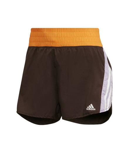 Calças Running adidas Hyperglam Castanho para mulher