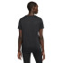 Camiseta running Nike de Dri-FIT preto Mulher