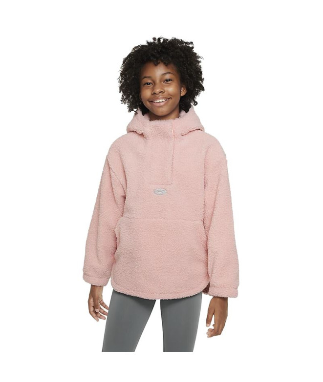 Moletom Nike Therma-FIT Icon Clash cor-de-rosa...