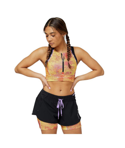 trail New Balance Soutien da Impact Run AT roxo Mulher