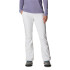 Calças de alpinismo Columbia Roffee Ridge IV branco Mulher