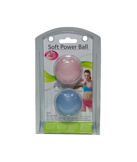 Pack 2 bolas de fitness Atipick Soft Ø 5 cm