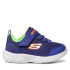 Sapatilhas Skechers Skech-Stepz 2.0-Mini Menino Têxtil azul-marinho/ / Guarnição laranja e lima