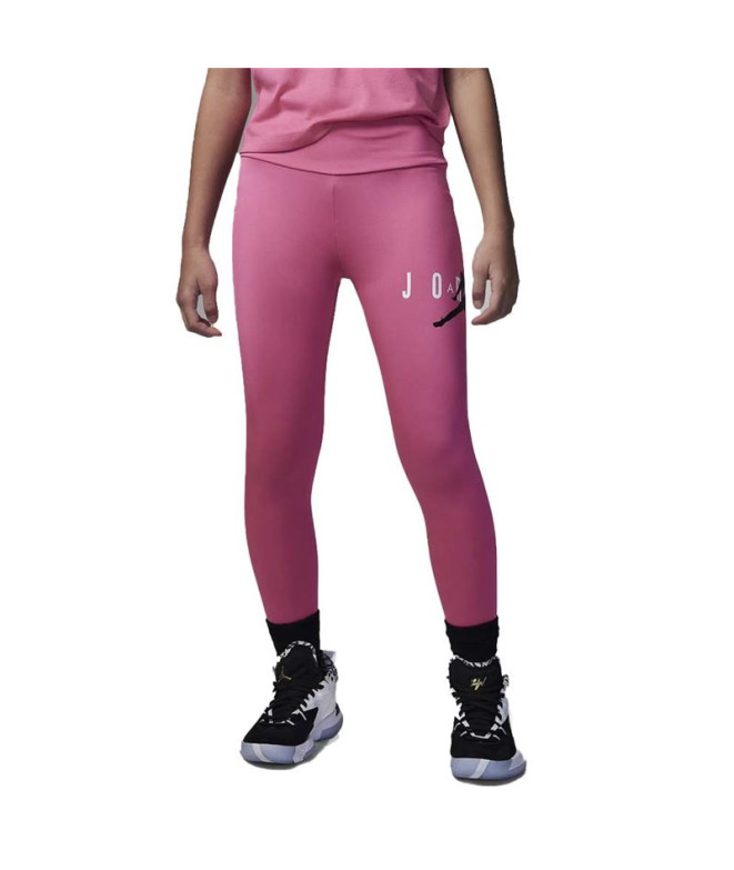 Leggings Nike Jordan Jumpman Big Kids rosa Meninas