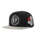 Boné basquetebol de Mitchell & Ness Brooklyn Nets preto