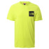 T-Shirt Montanha The North Face Homem Amarelo Fino