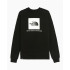 Camisola de montanha The North Face Vermelho Box Preto Homem