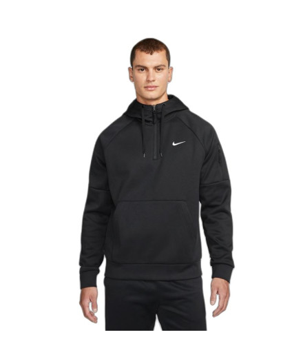 Moletom fitness Nike de Therma-Fit preto Homem