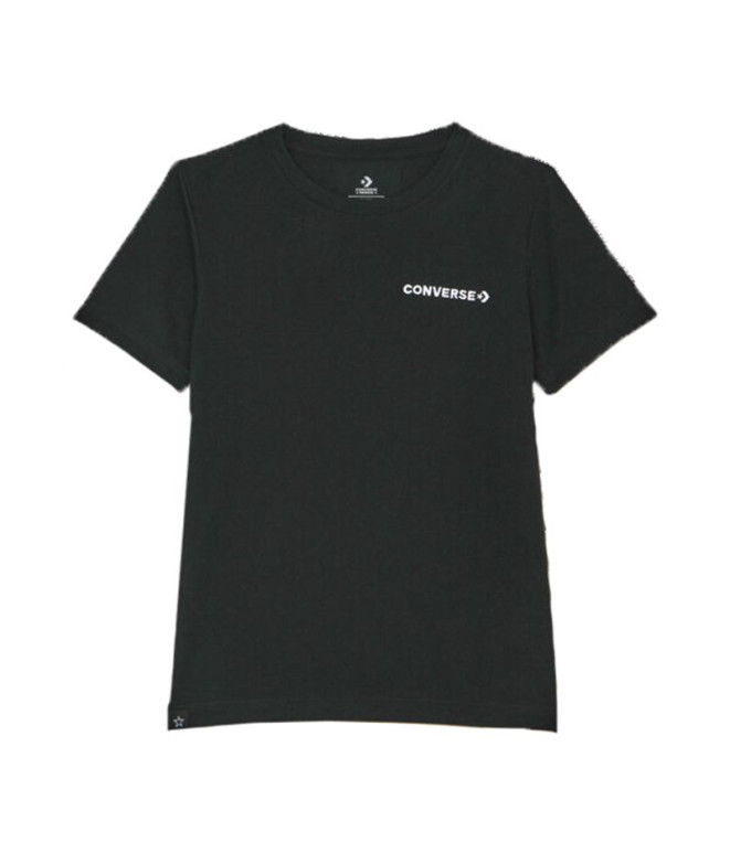 Camiseta Converse Excedente de campo preto...