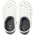 Tamancos Crocs Tamanco clássico com forro U Branco