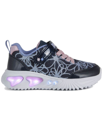 Sapatilhas Geox Assiter azul Menina