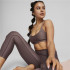 Sutiã esportivo traning Puma Studio Ultrabare Strappy castanho Mulher