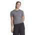 Top Traning adidas 3-Stripes Essentials Cinzento para mulher