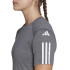 Top Traning adidas 3-Stripes Essentials Cinzento para mulher