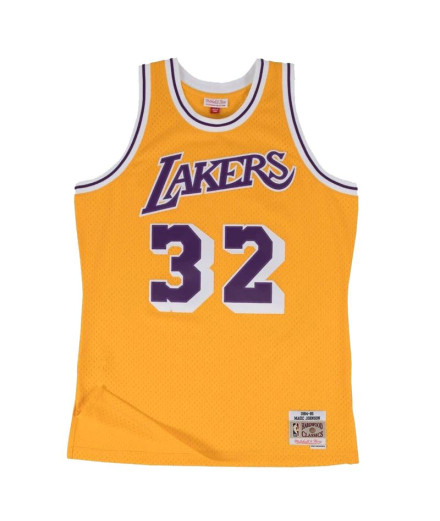 Camiseta Basquetebol de Mitchell & Ness La Lakers Magic...