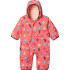 Columbia Powder Lite Reversible Mountain Overall Kids Red