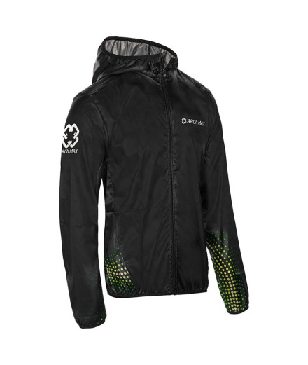 Casaco de Running Arch Max Windstopper Preto Homem