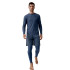 T-Shirt Born Living Yoga Nekong Homem Azul