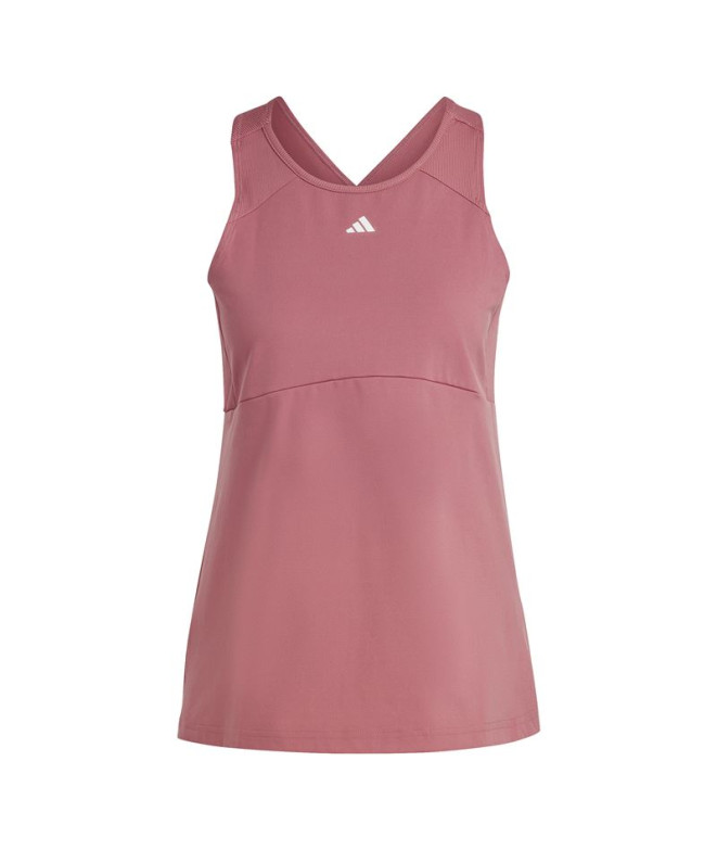 T-Shirt de ioga adidas Studio Rosa para mulher