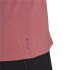 T-Shirt de ioga adidas Studio Rosa para mulher